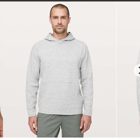 lululemon athletica Other - NET New LULULEMON At Ease Hoodie Hooded Sweatshirt HMEL Heather Grey Mens S